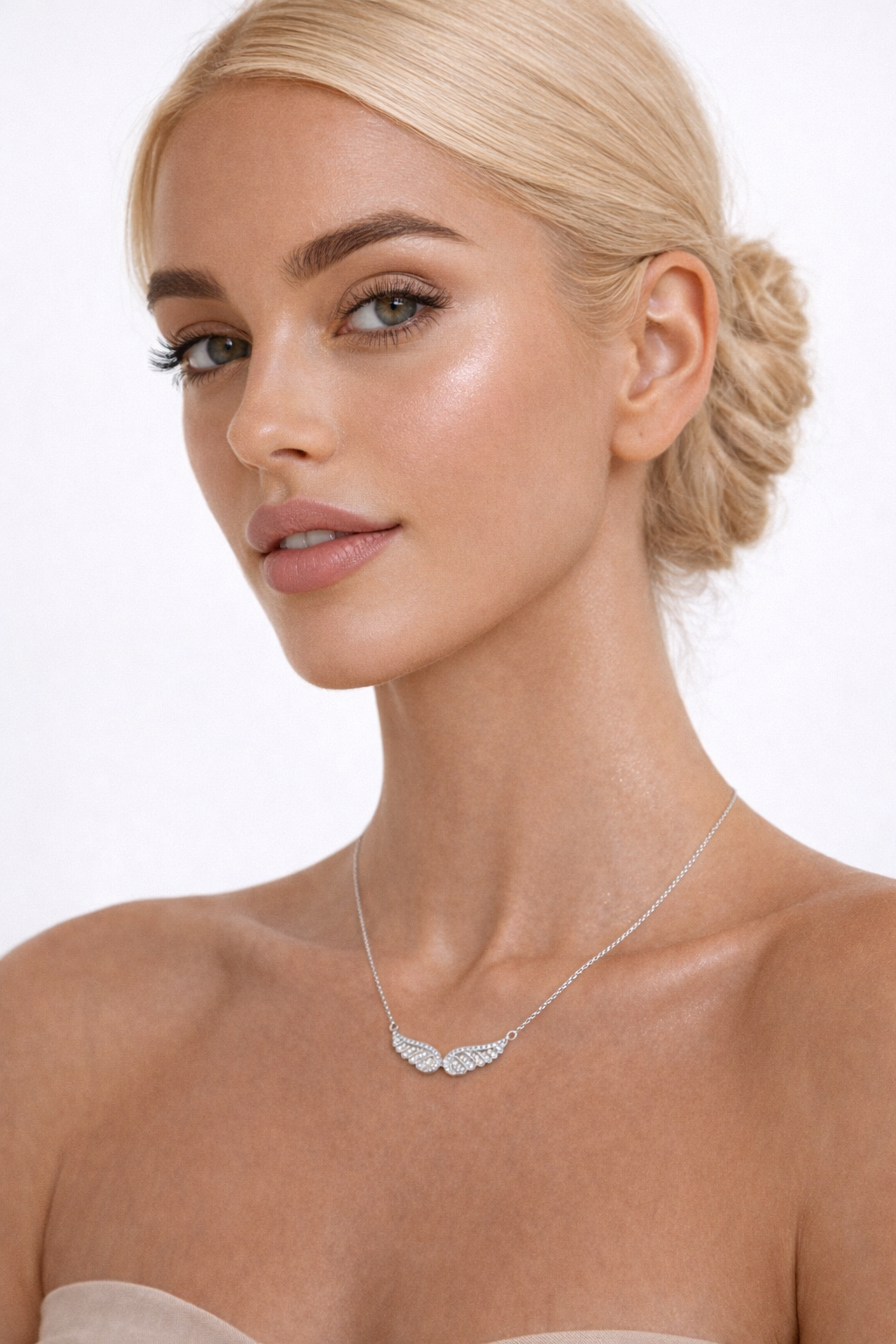 NECKLACE - ANGEL WINGS - SILVER